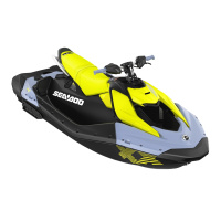 Skútr vodní Sea Doo Spark 1up Trixx 90 Vapor Blue/Neon Yellow