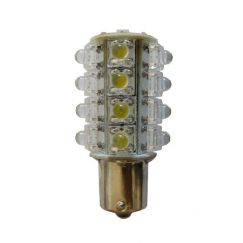 Žárovka 12V, LED, 1-kontakt, 0,6W, stejná vzdálenost úchytů