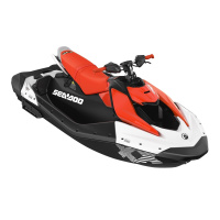 Skútr vodní Sea Doo Spark 1up Trixx 90 White/Dragon Red